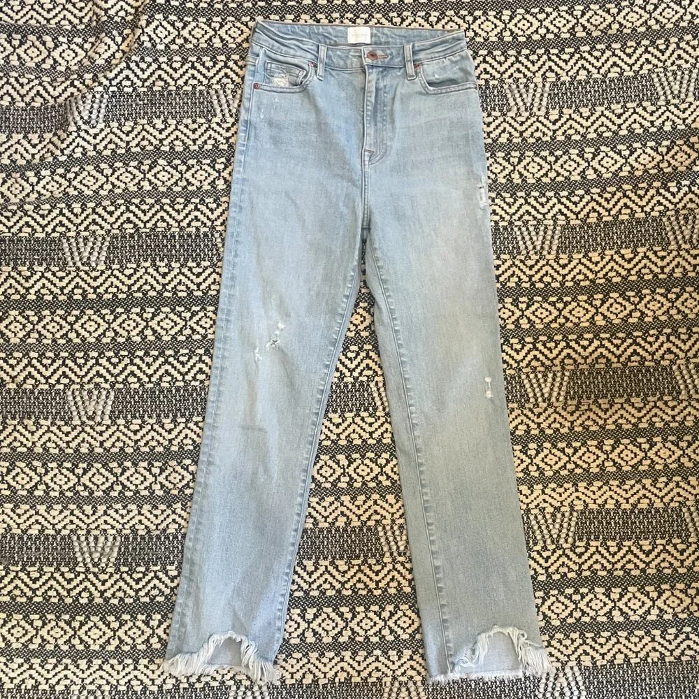 NWT Jonathan Simkhai River Straight Leg Denim – Size 28 - Picture 6 of 13